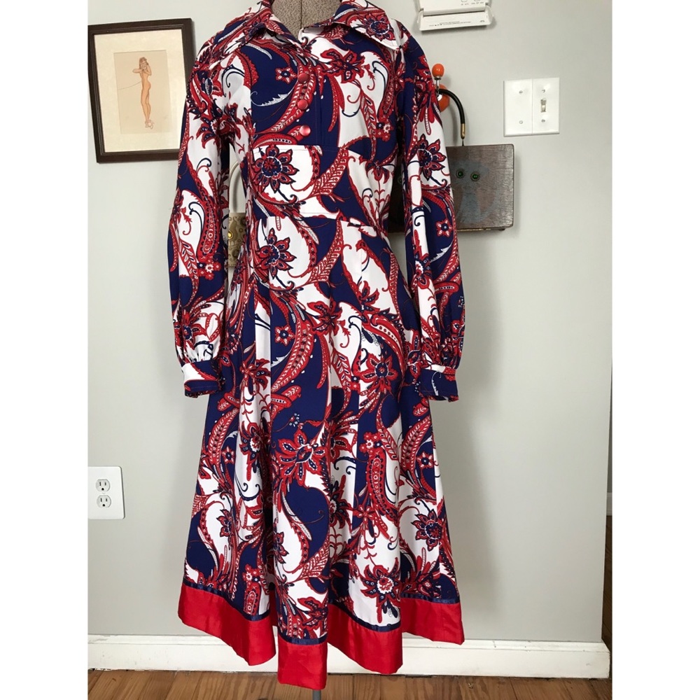Vintage 1960’s print dress